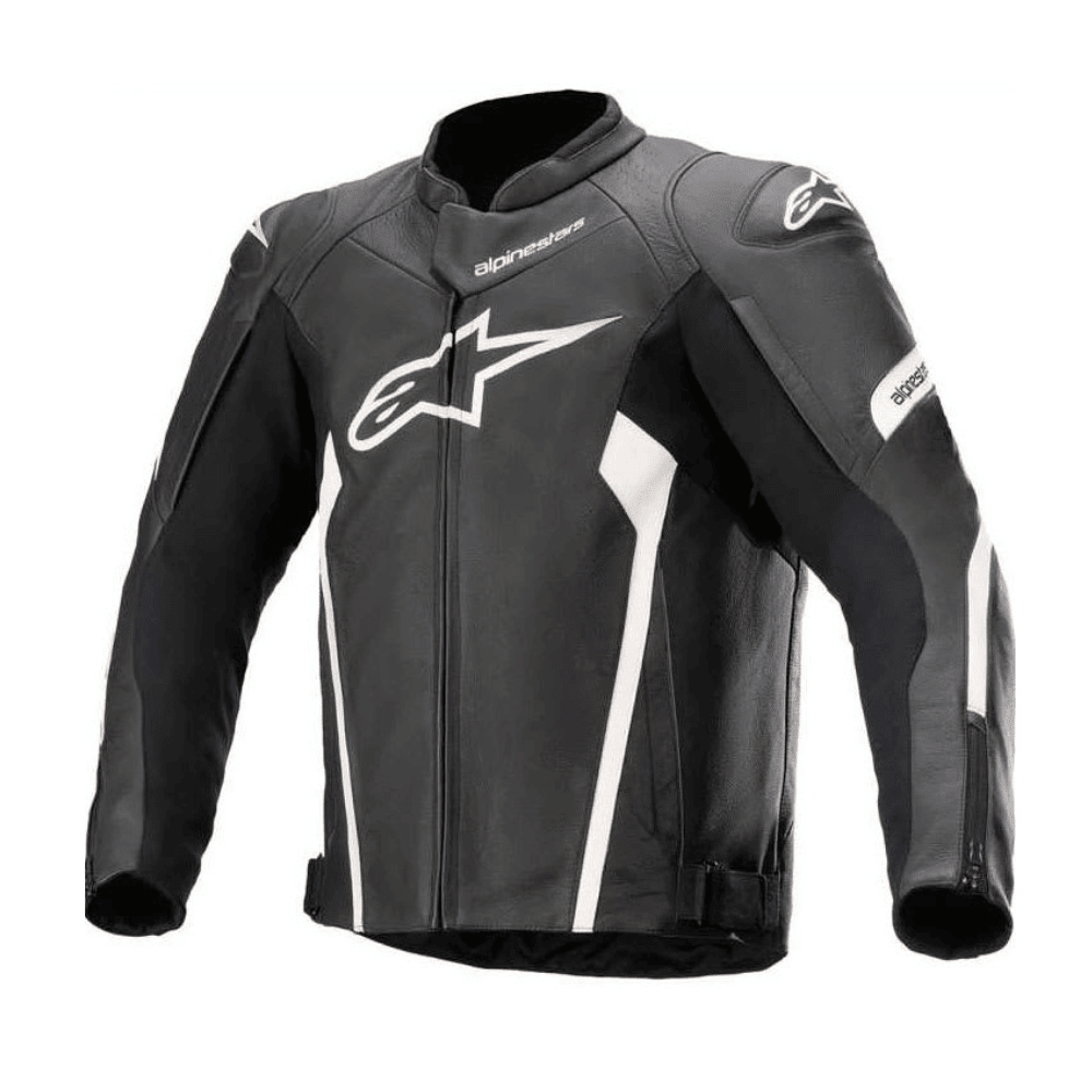 CHAQUETA ALPINESTARS FASTER V2 NEGRO BLANCO | CREADA PARA LA SEGURIDAD1