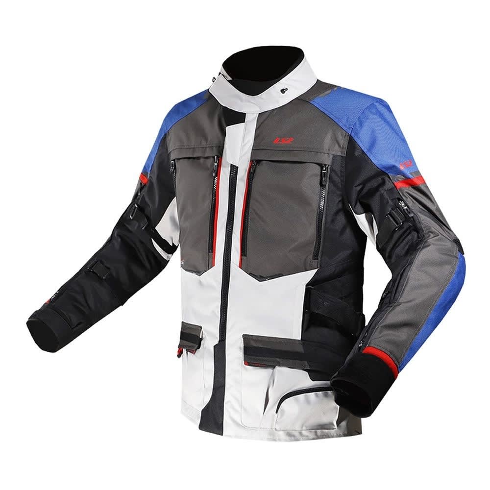 CHAQUETA LS2 NORWAY NEGRA / AZUL / GRIS / ROJA | PROTECCIÓN Y CONFORT PARA TODO CLIMA1