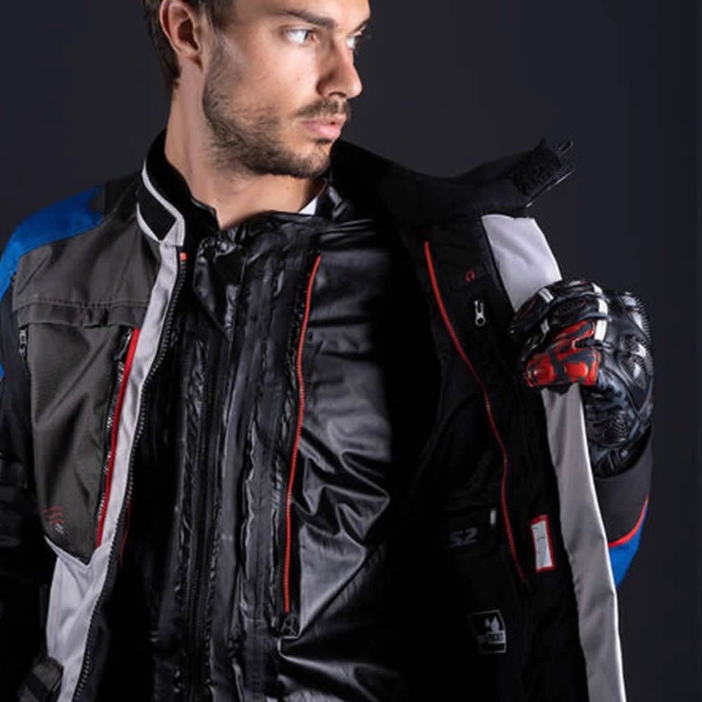 CHAQUETA LS2 NORWAY NEGRA / AZUL / GRIS / ROJA | PROTECCIÓN Y CONFORT PARA TODO CLIMA5