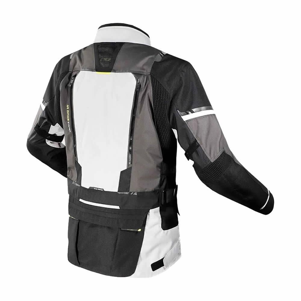 CHAQUETA LS2 NORWAY NEGRA GRIS AMARILLO2