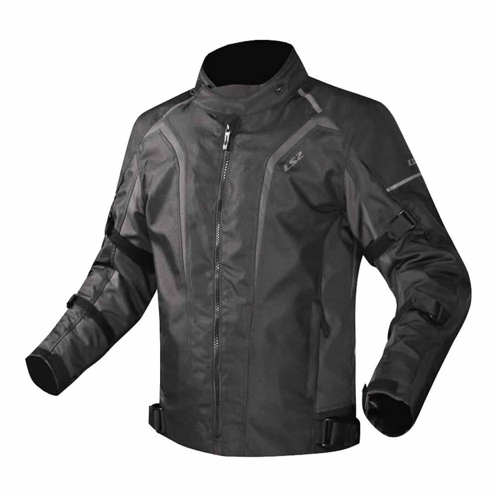 CHAQUETA LS2 SEPANG NEGRA GRIS | PROTECCIÓN Y CONFORT PARA CADA RUTA1