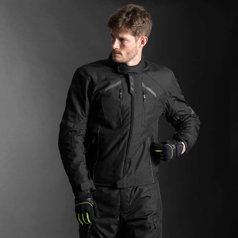 CHAQUETA LS2 SERRA EVO NEGRA HOMBRE | PROTECCIÓN Y RENDIMIENTO PARA CADA AVENTURA3