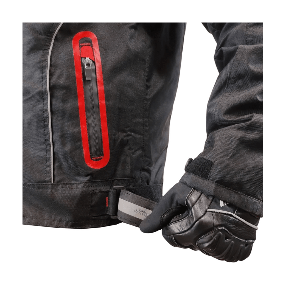 CHAQUETA ATROX ARAGON CE-2132 HOMBRE NEGRA ROJA5