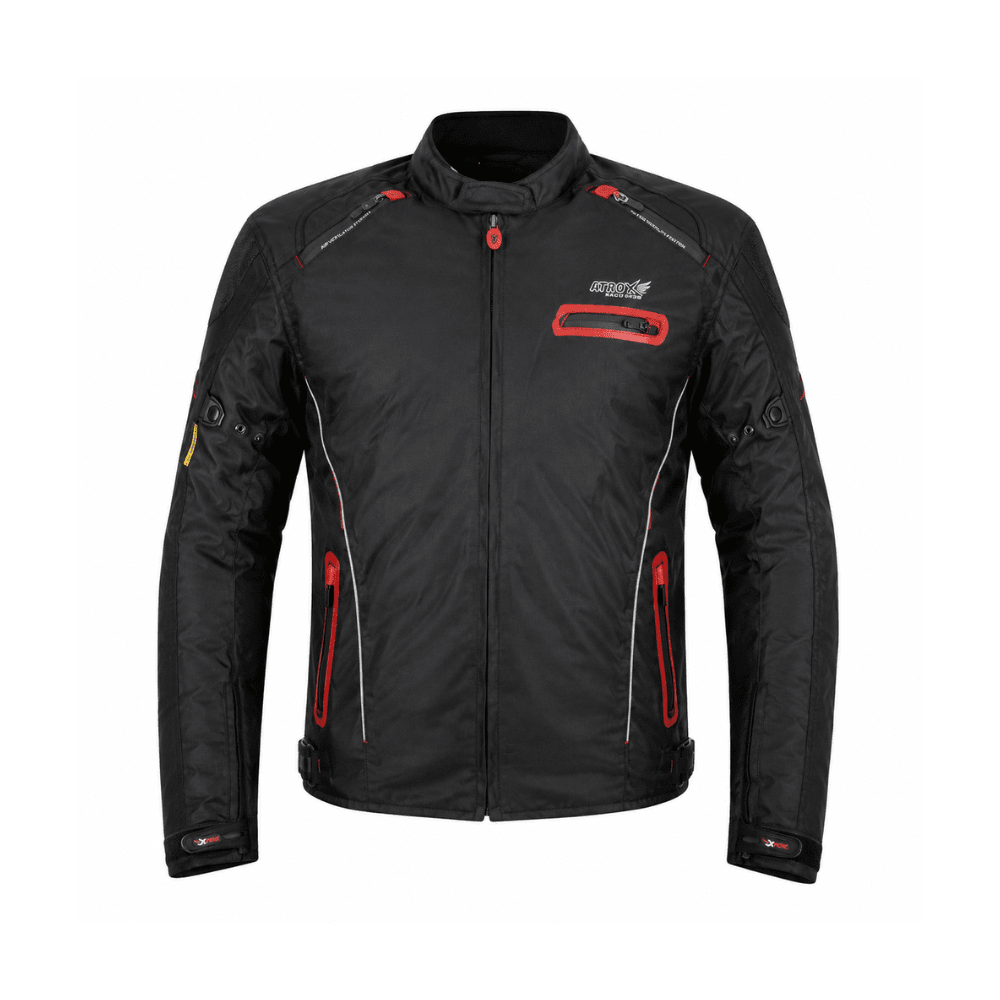 CHAQUETA ATROX ARAGON CE-2132 HOMBRE NEGRA ROJA8