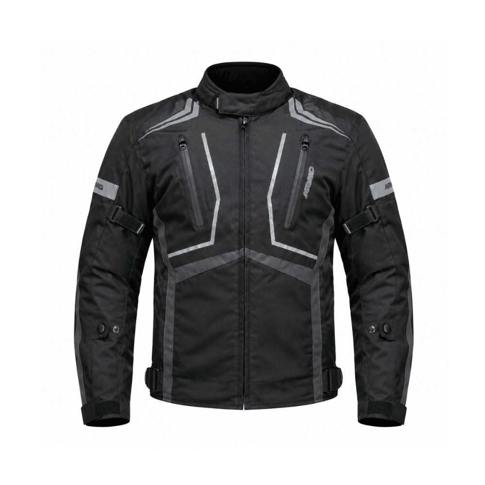 CHAQUETA PARA MOTO ARMAD GEAR START UP MAXDURA IMPERMEABLE NEGRA1