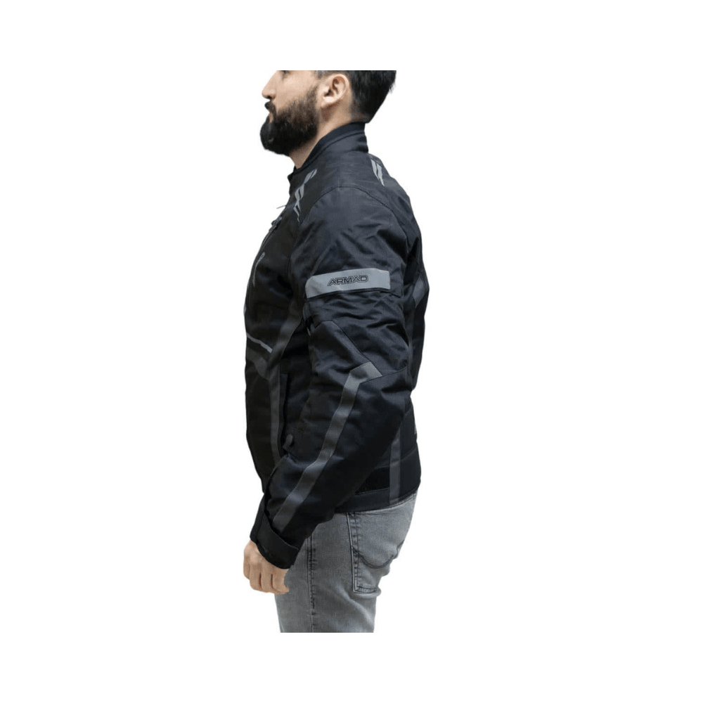 CHAQUETA PARA MOTO ARMAD GEAR START UP MAXDURA IMPERMEABLE NEGRA5