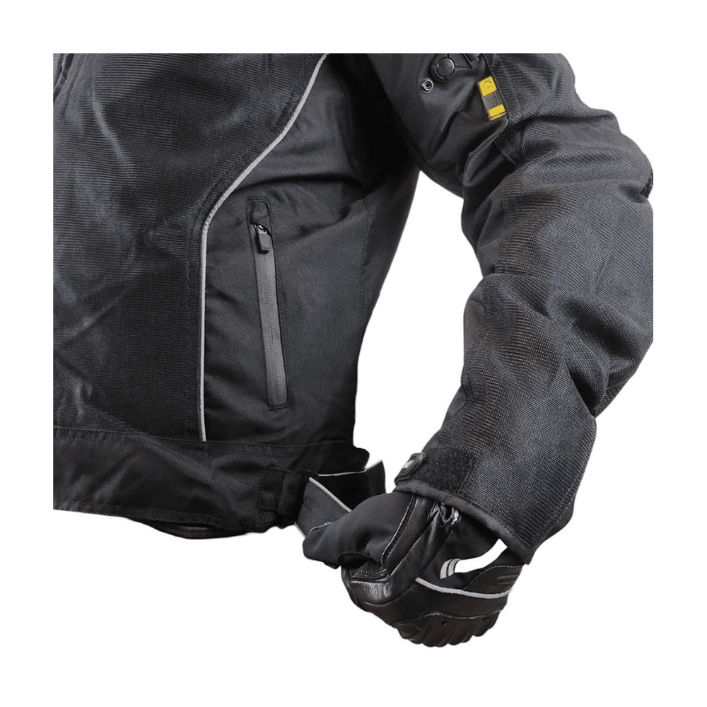 CHAQUETA PARA MOTO ATROX AIRFLOW VENTILADA CON PROTECCIONES NEGRA4