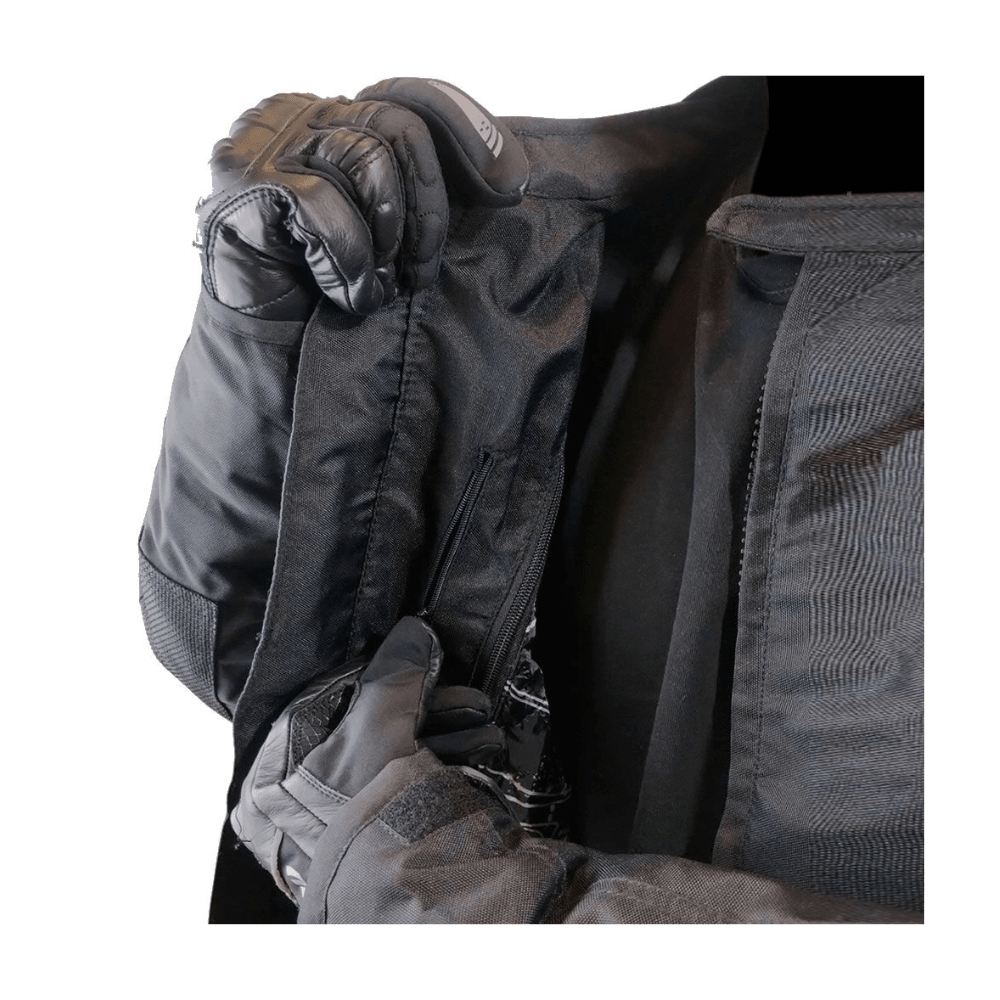 CHAQUETA PARA MOTO HOMBRE ATROX CE 2132 CON PROTECCIONES NEGRA4