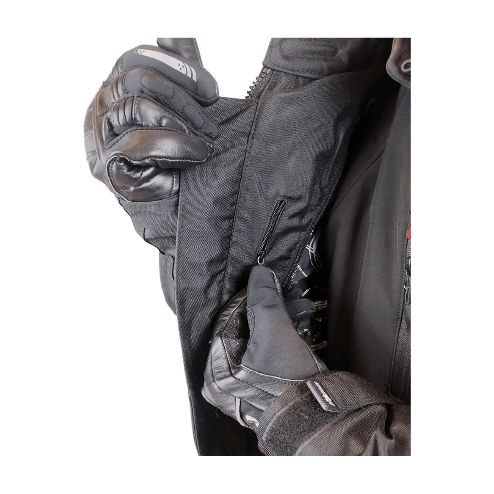 CHAQUETA PARA MOTO ATROX CARDINAL BREAK CON PROTECCIONES NEGRA7