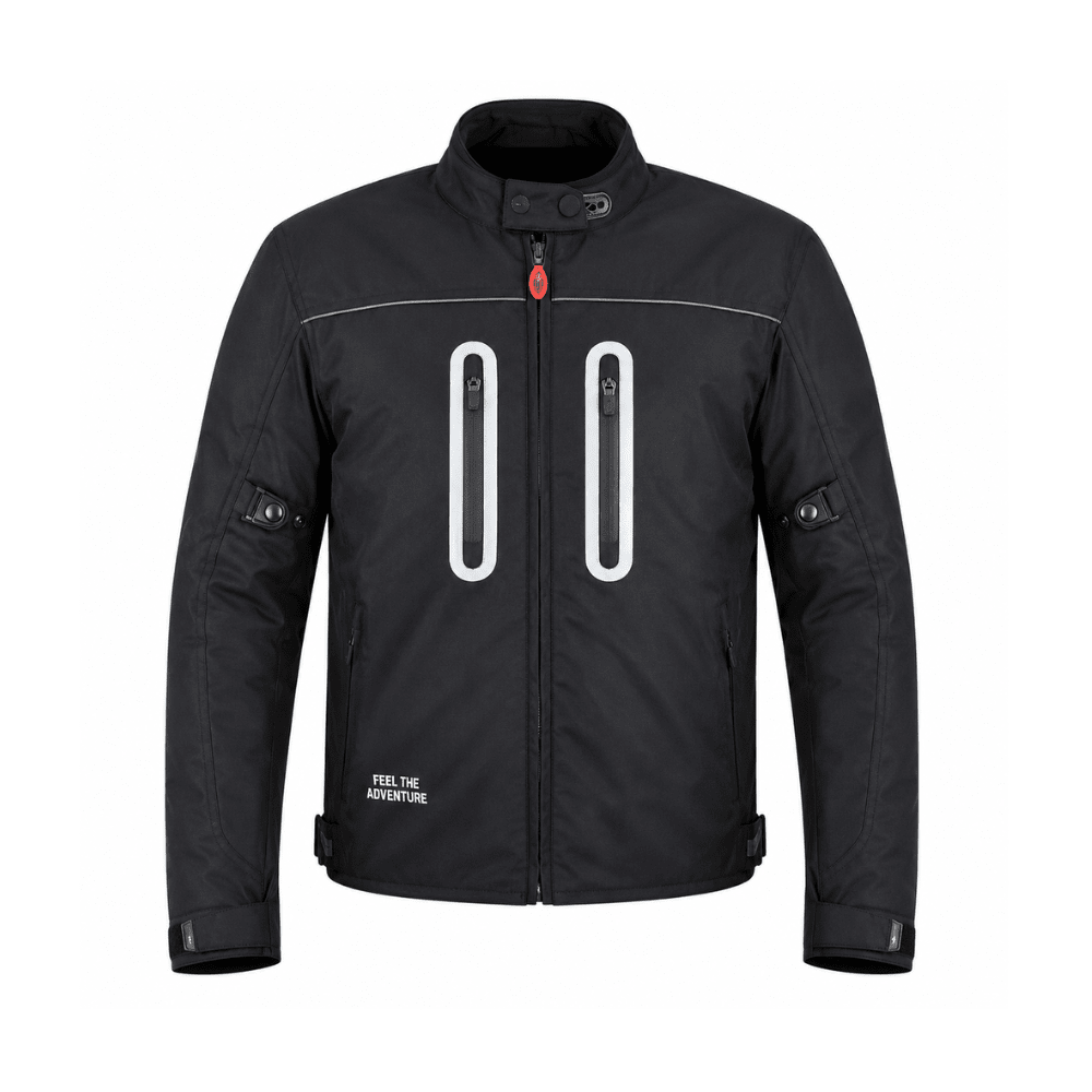 CHAQUETA PARA MOTO ATROX CARDINAL BREAK CON PROTECCIONES NEGRA1
