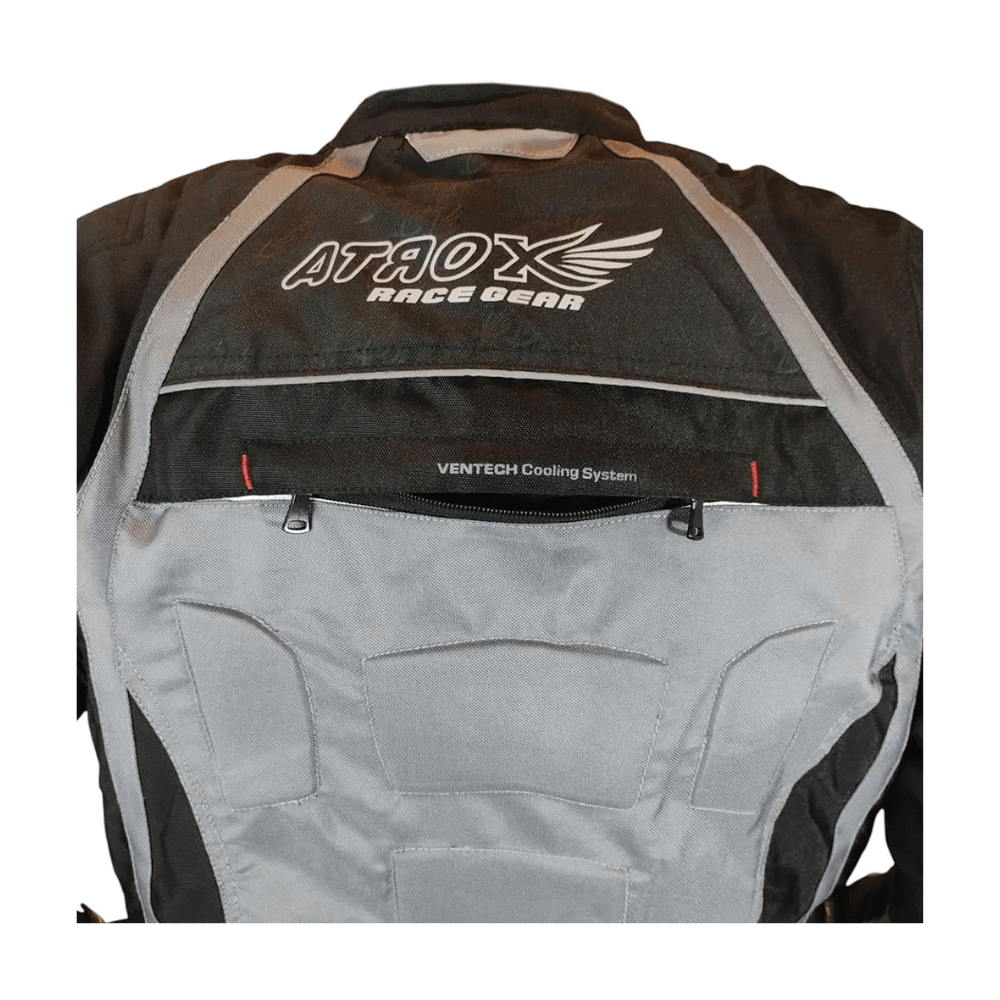 CHAQUETA ATROX TORC CE-2130 HOMBRE NEGRA ROJA3
