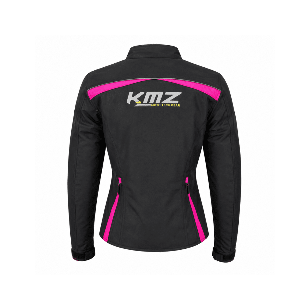 CHAQUETA KMZ PINKY NEGRO ROSADO | ESTILO FEMENINO QUE MARCA LA DIFERENCIA2