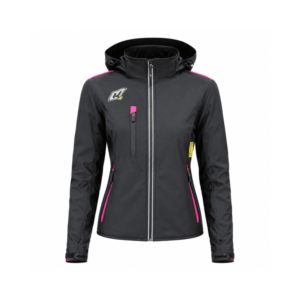 CHAQUETA KMZ PINKY NEGRO ROSADO | ESTILO FEMENINO QUE MARCA LA DIFERENCIA1