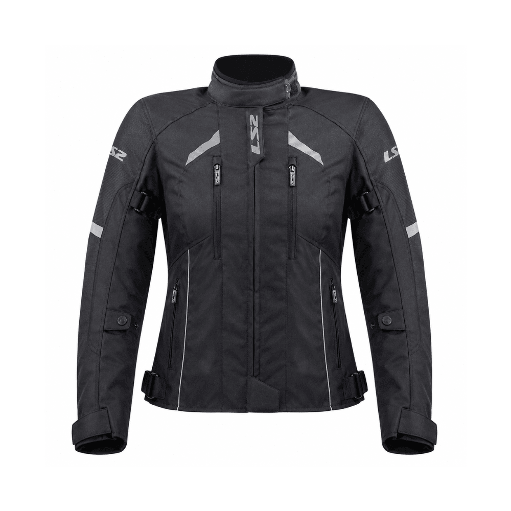 CHAQUETA PARA MOTO LS2 SERRA EVO NEGRA MUJER1
