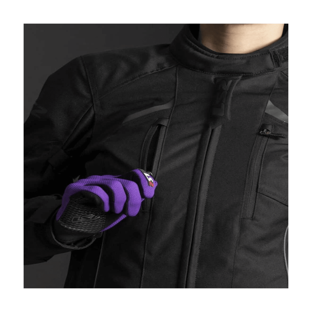 CHAQUETA LS2 SERRA EVO NEGRA HOMBRE CON PROTECCIÓNES CE5