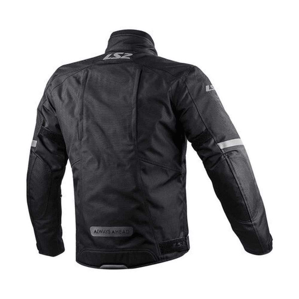 CHAQUETA LS2 SERRA EVO NEGRA HOMBRE CON PROTECCIÓNES CE3