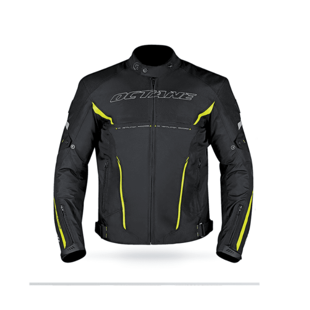 CHAQUETA OCTANE CONTRACT AMARILLO FLÚOR | ALTA VISIBILIDAD PARA UNA CONDUCCIÓN MÁS SEGURA1