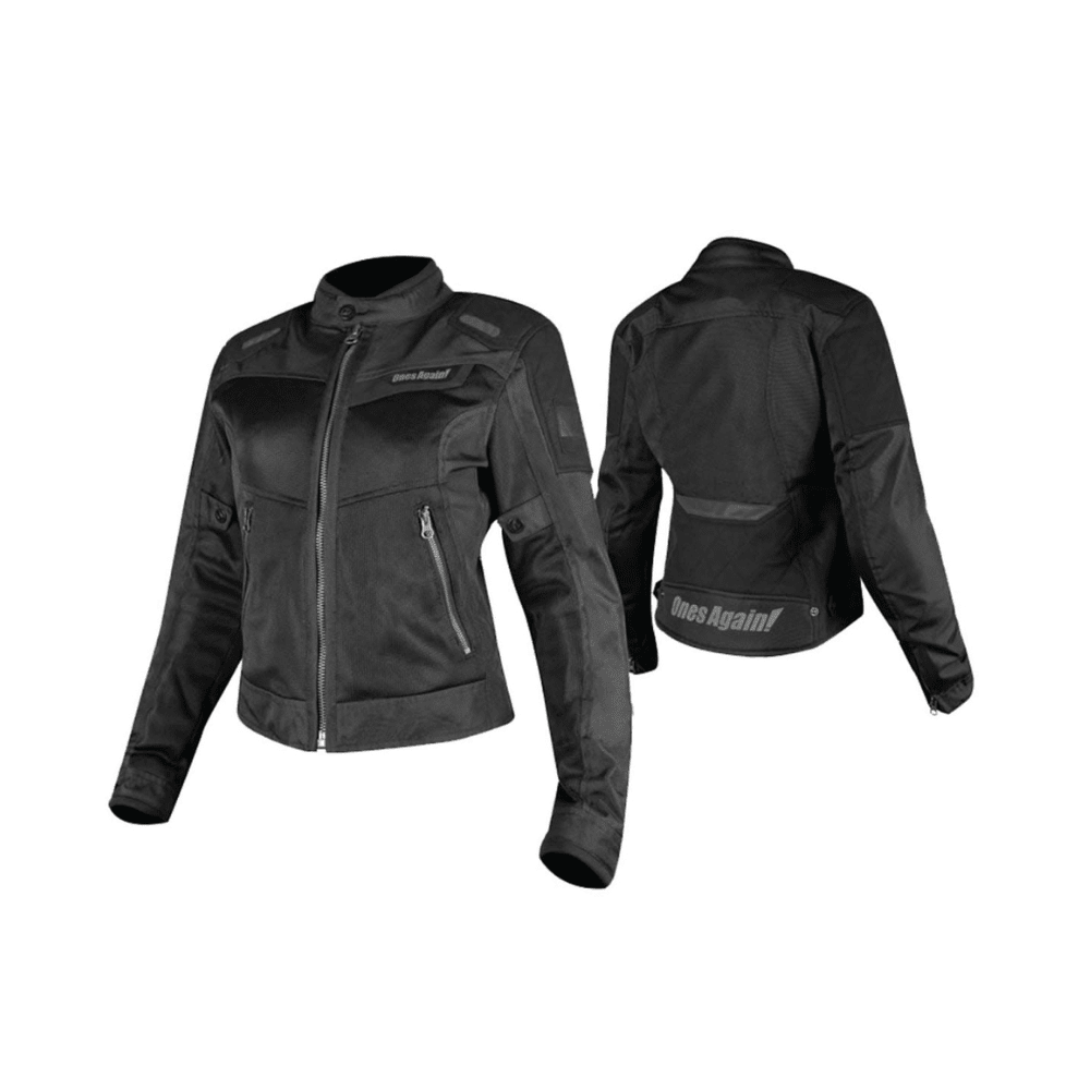 CHAQUETA ONES AGAIN MUJER SJ01W NEGRA | VENTILACIÓN PARA RODAR CON SEGURIDAD3