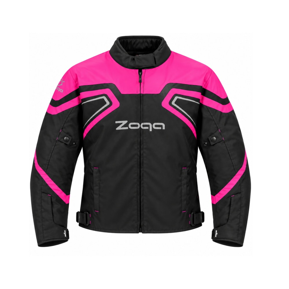 CHAQUETA PARA MOTO SAFE DRIVE LADY ROSA1