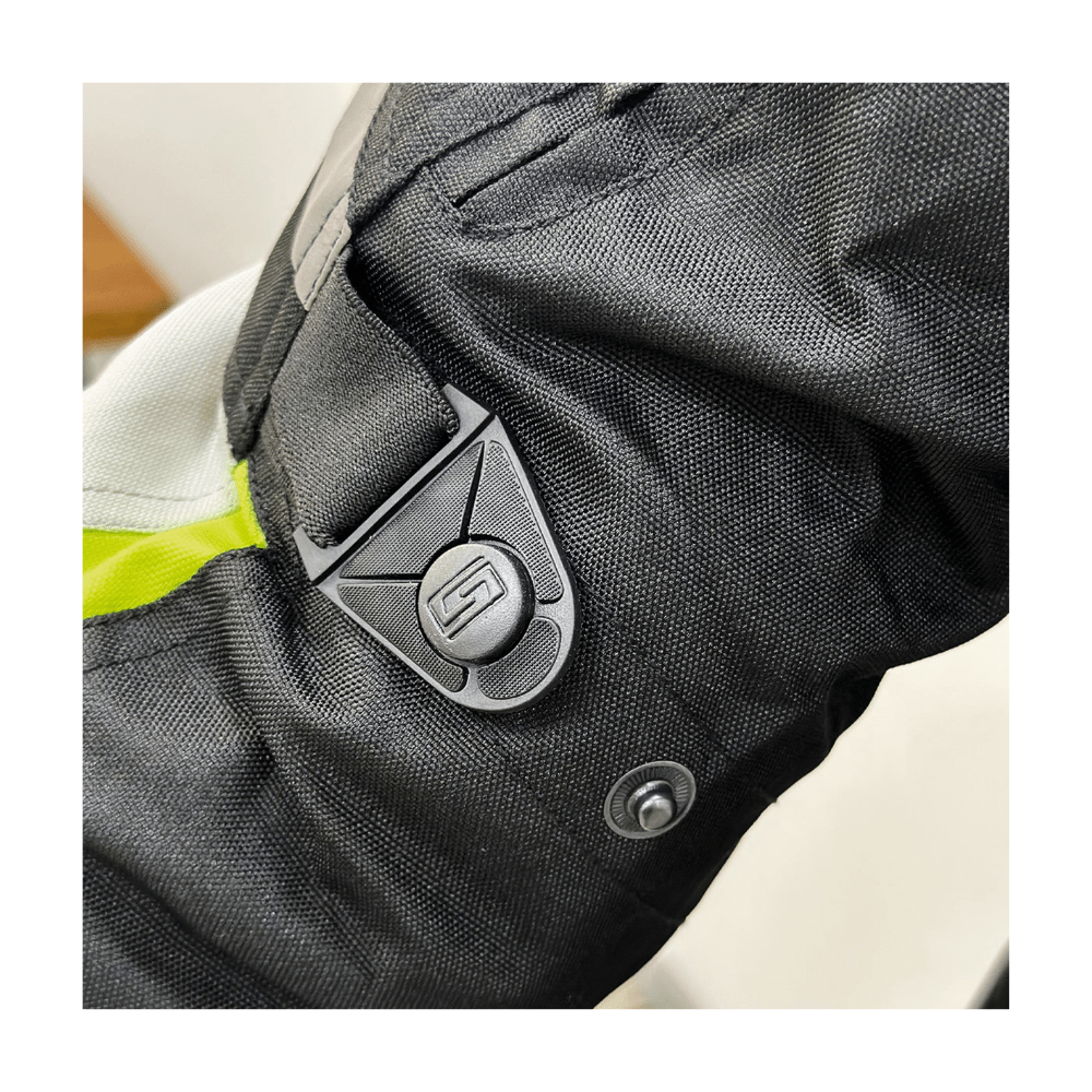 CHAQUETA PARA MOTO MUJER SPEAR MFT BULLET IMPERMEABLE PERLA6