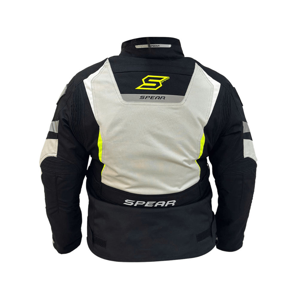 CHAQUETA PARA MOTO MUJER SPEAR MFT BULLET IMPERMEABLE PERLA3