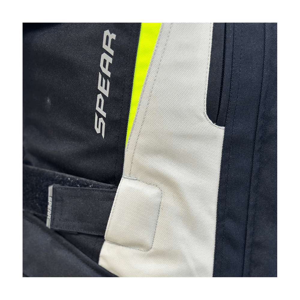CHAQUETA PARA MOTO MUJER SPEAR MFT BULLET IMPERMEABLE PERLA5