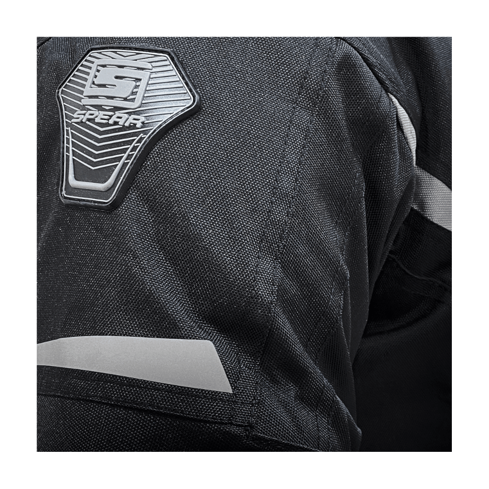 CHAQUETA PARA MOTO CONCORDE CON PROTECCIONES Y FORRO TÉRMICO NEGRA3