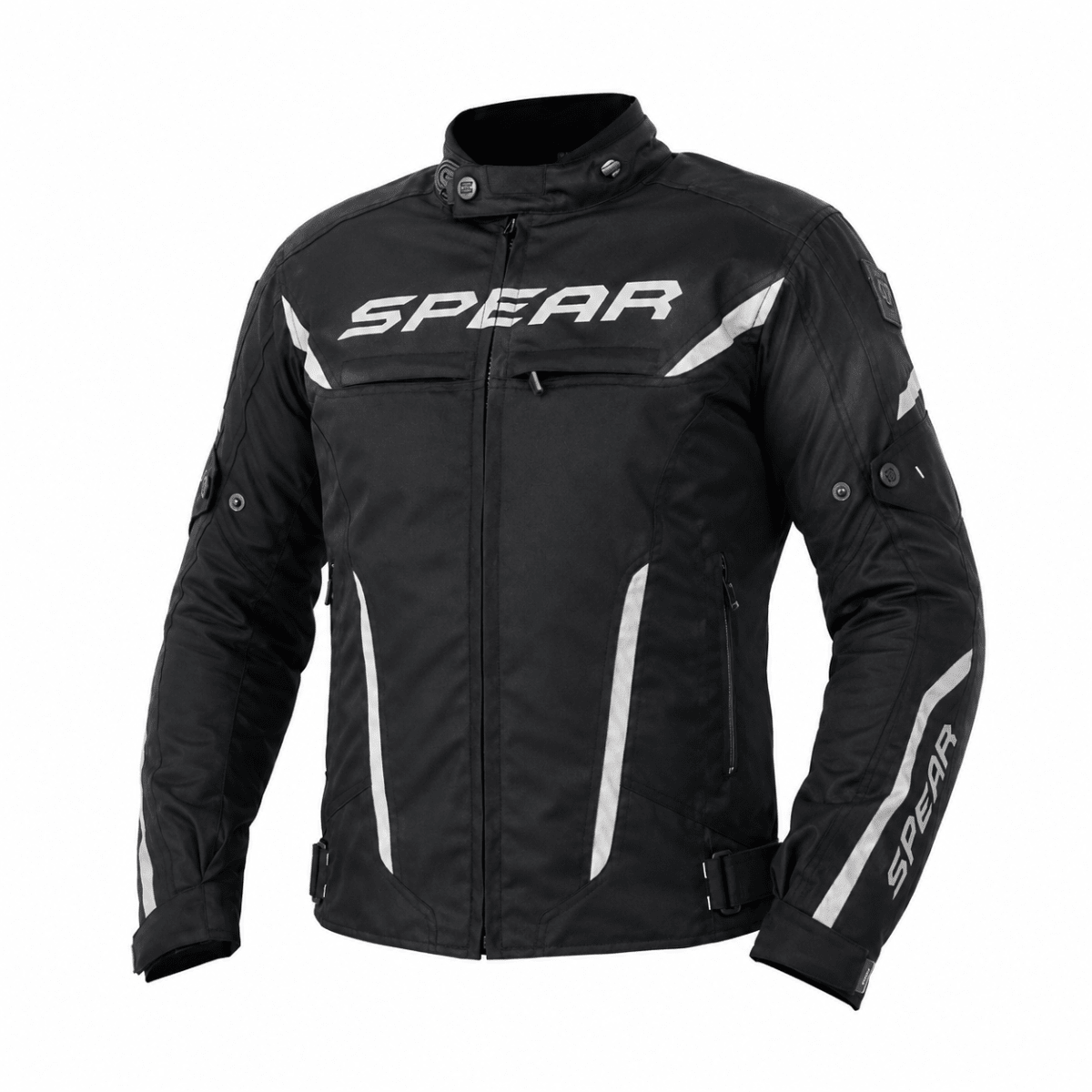 CHAQUETA PARA MOTO CONCORDE CON PROTECCIONES Y FORRO TÉRMICO NEGRA2