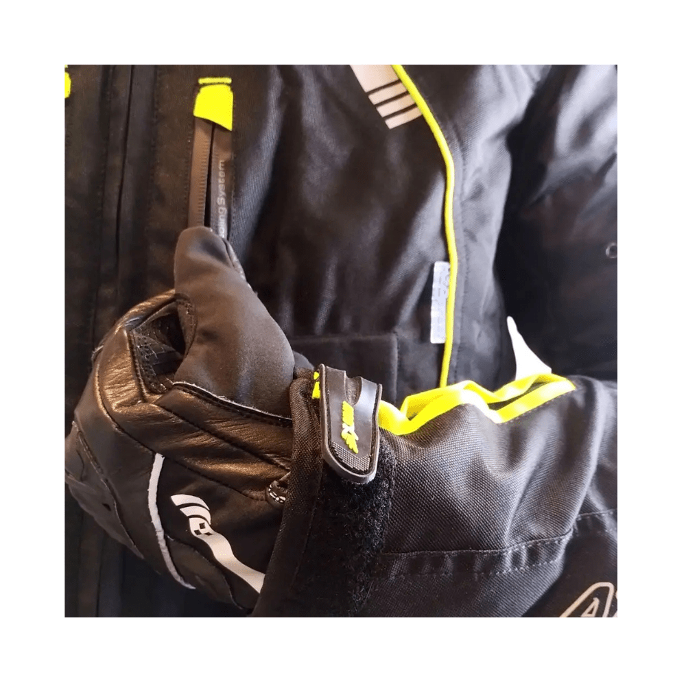 CHAQUETA ATROX SPEEDY CE-2105 HOMBRE NEGRA AMARILLA5