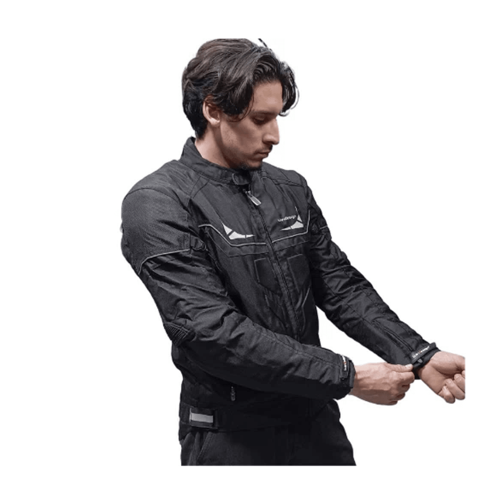 CHAQUETA CORDURA CURI NEGRA REFLECTOR PARA MOTO5