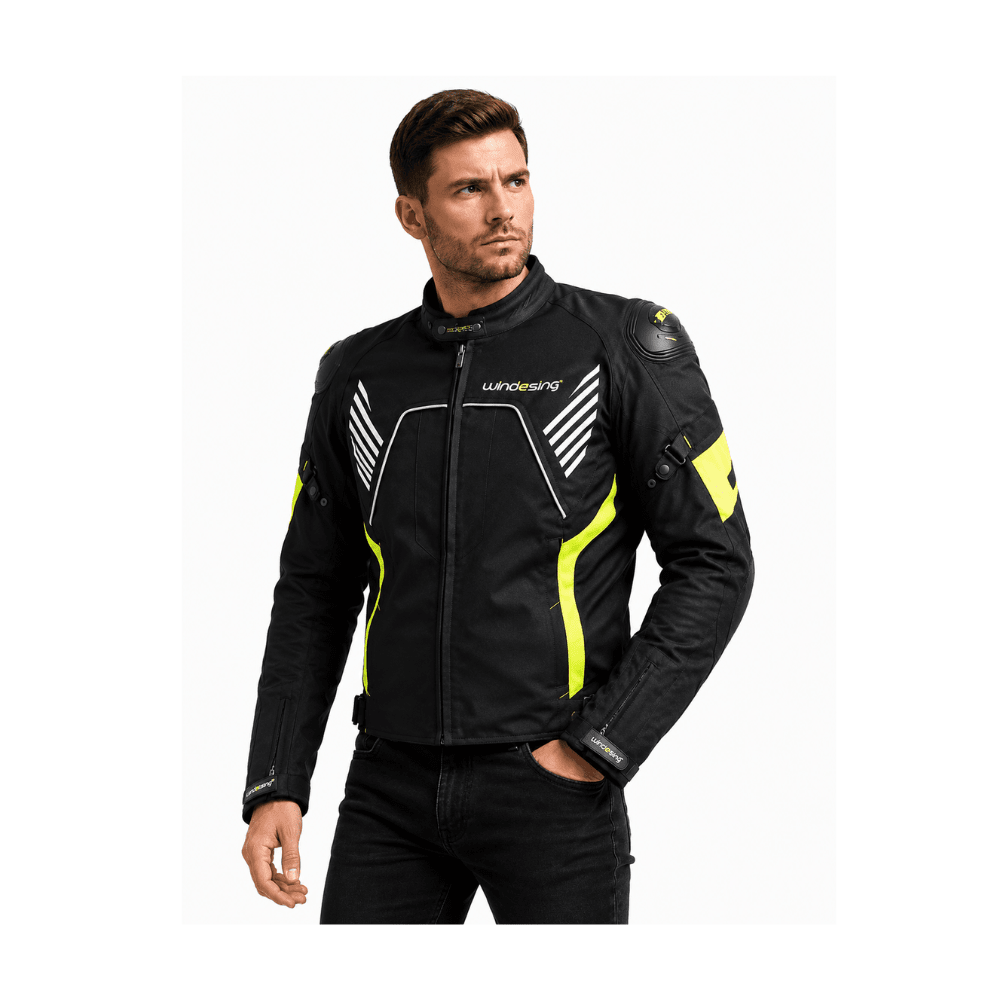 CHAQUETA PARA MOTO THUNDER FLÚOR3