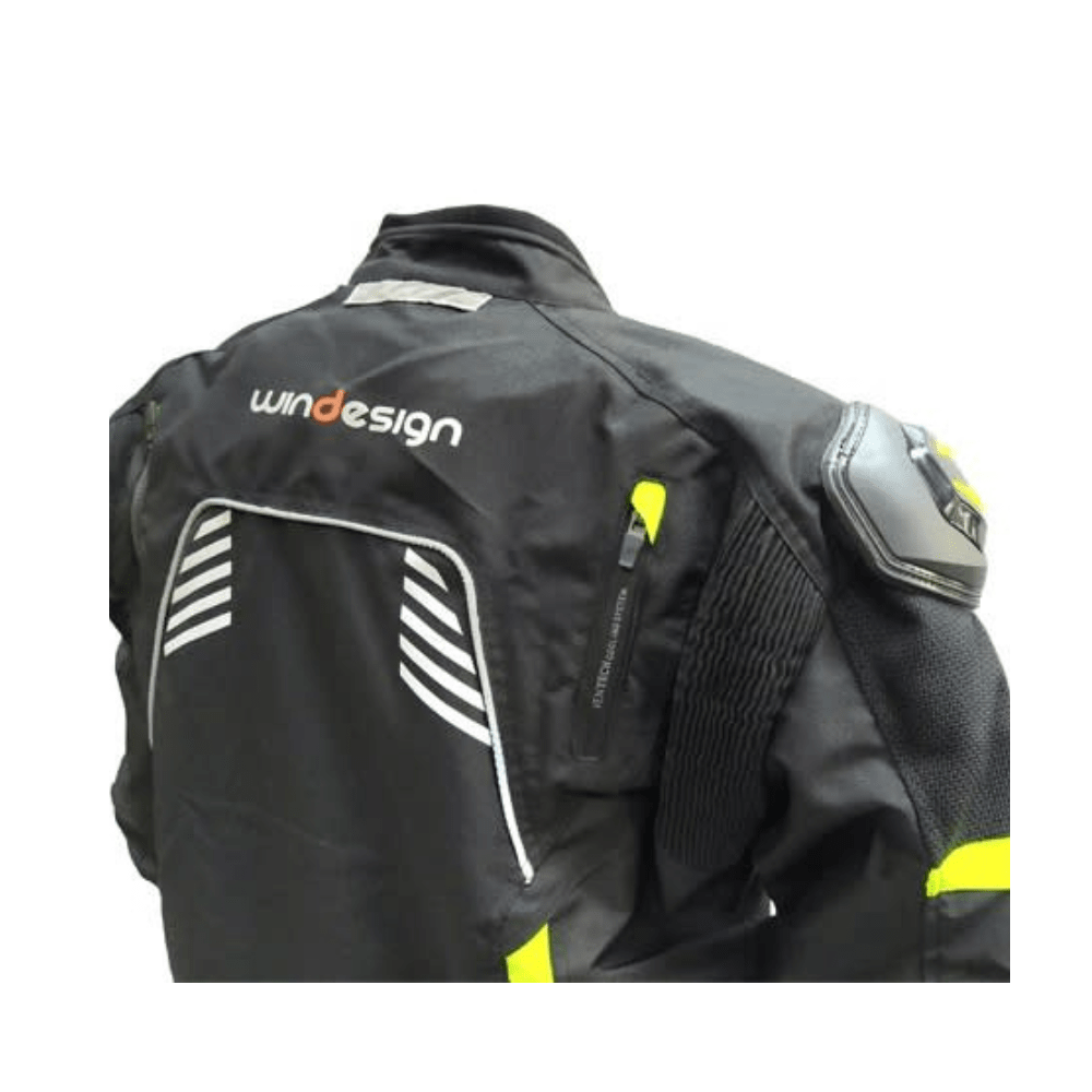 CHAQUETA PARA MOTO THUNDER FLÚOR4