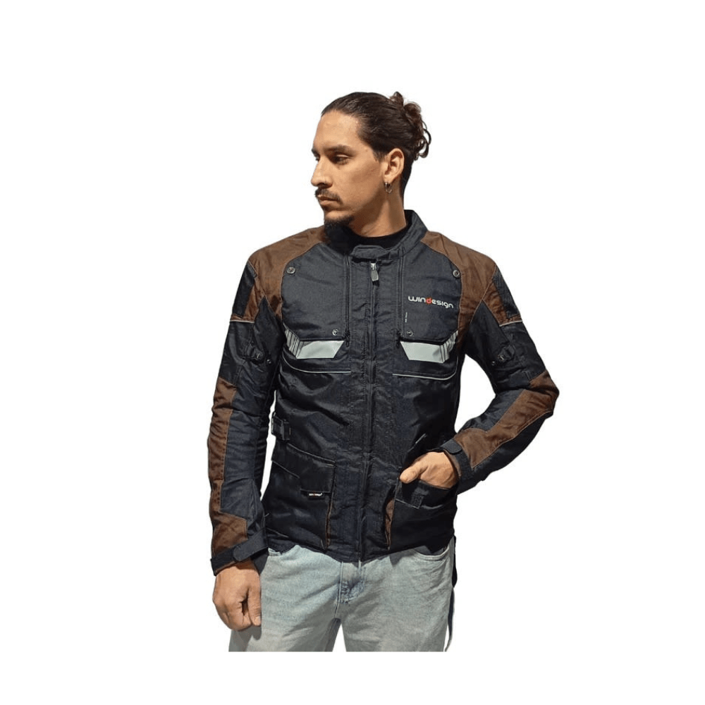 CHAQUETA PARA MOTO TOURING CAFÉ 4 SEASON2