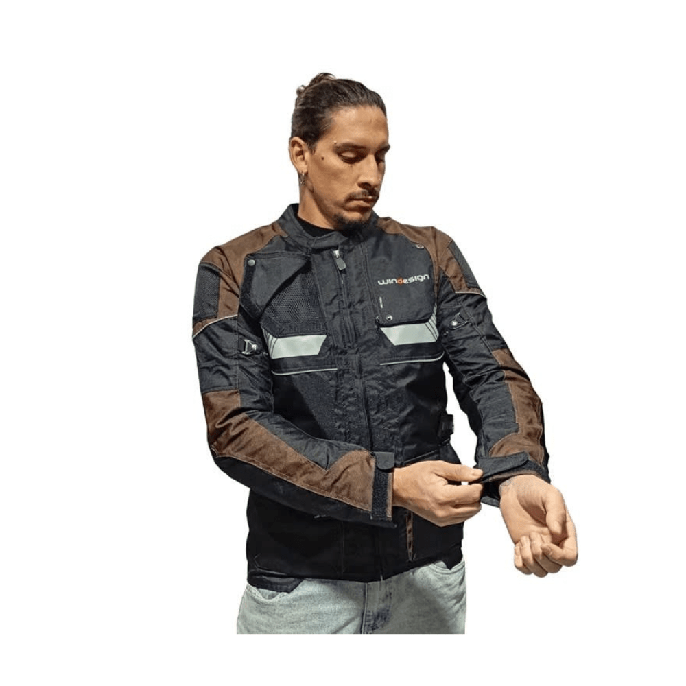 CHAQUETA PARA MOTO TOURING CAFÉ 4 SEASON7