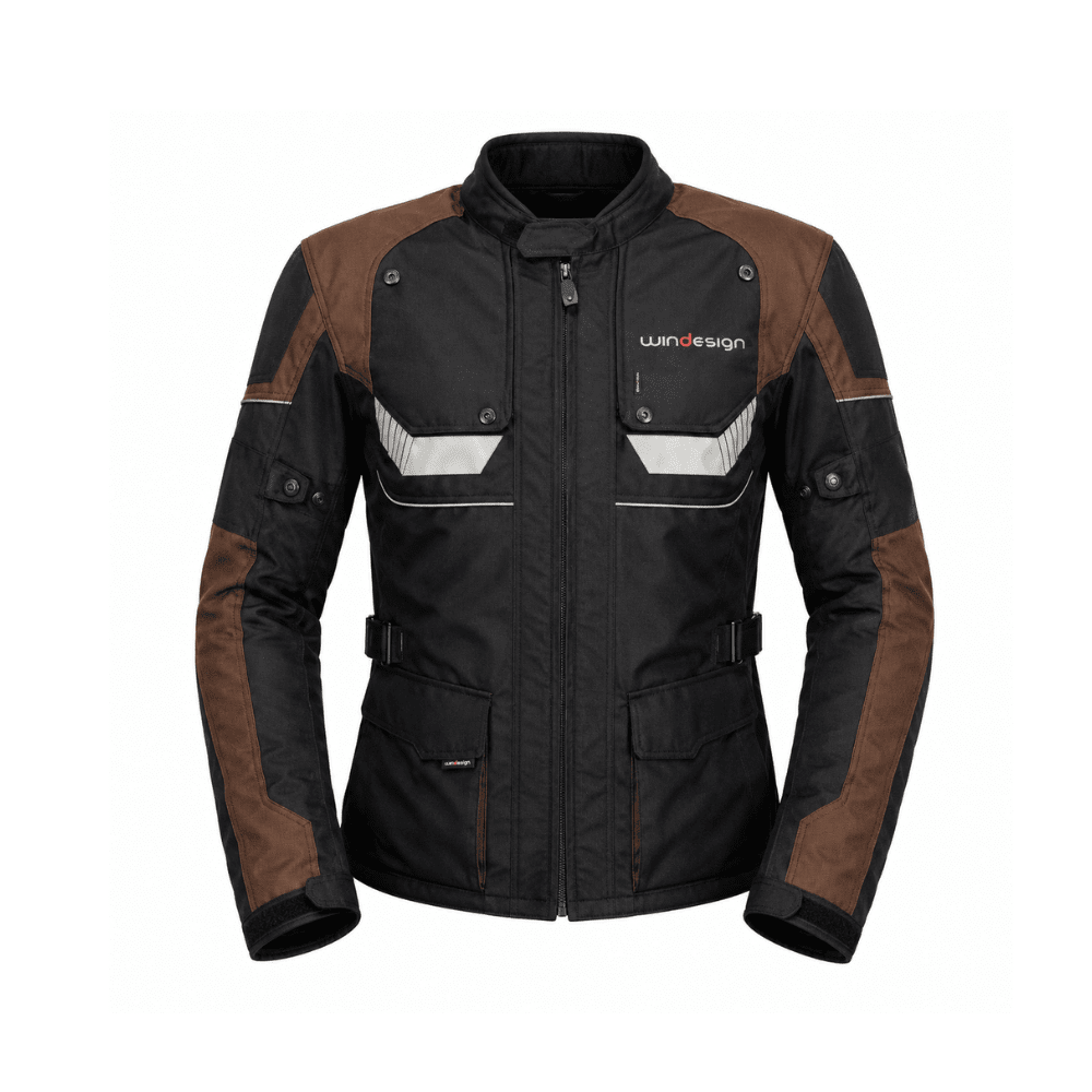 CHAQUETA PARA MOTO TOURING CAFÉ 4 SEASON1