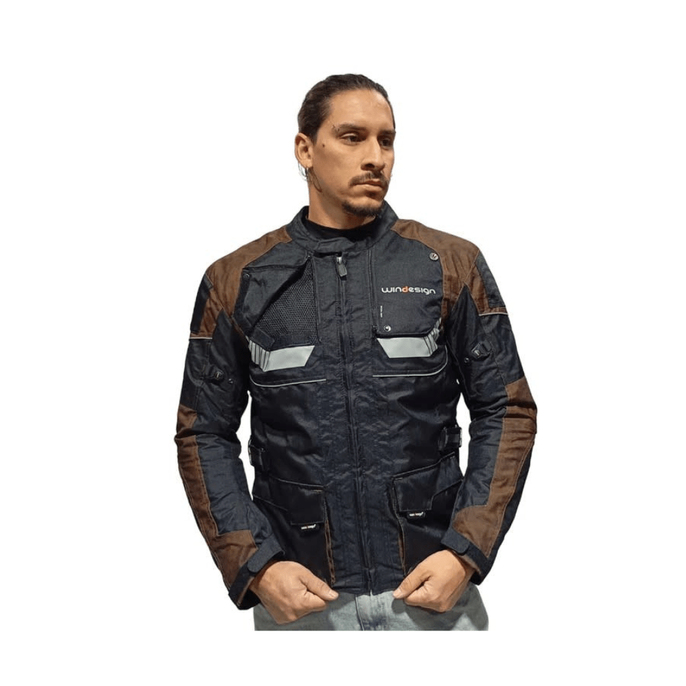 CHAQUETA PARA MOTO TOURING CAFÉ 4 SEASON4