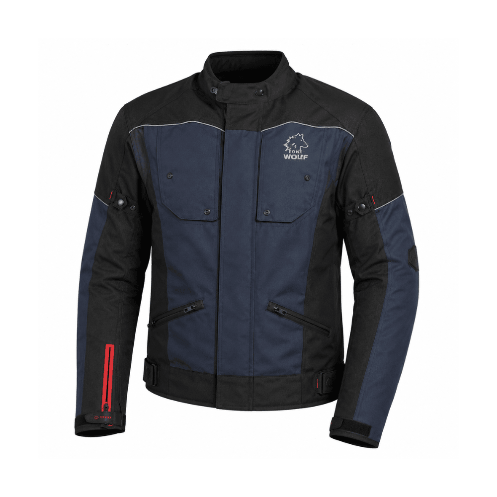 CHAQUETA PARA MOTO CORDURA WOLFF AZUL1
