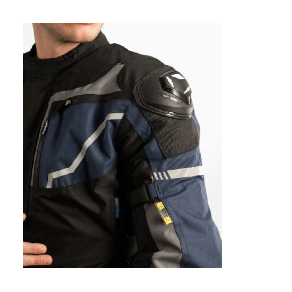 CHAQUETA PARA MOTO WINDESIGN YAGAN DE CORDURA CON PROTECCIONES AZUL4