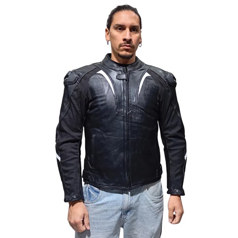 CHAQUETA DE CUERO NEPTUNO PARA MOTO | PROTECCIÓN, ESTILO Y RESISTENCIA6