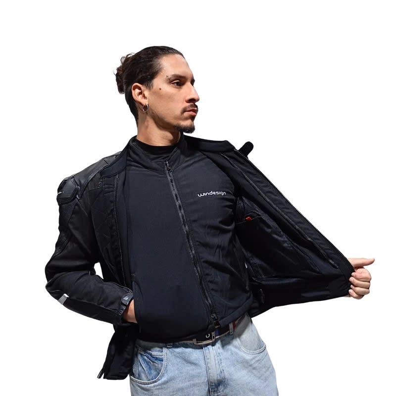 CHAQUETA DE CUERO NEPTUNO PARA MOTO | PROTECCIÓN, ESTILO Y RESISTENCIA3