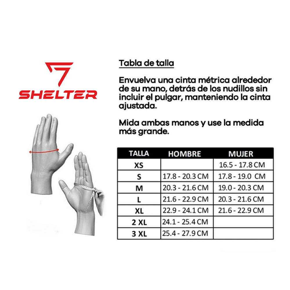 GUANTES MOTO SHELTER CHROME NEGRO PROTECCIÓN Y DISEÑO DEPORTIVO3