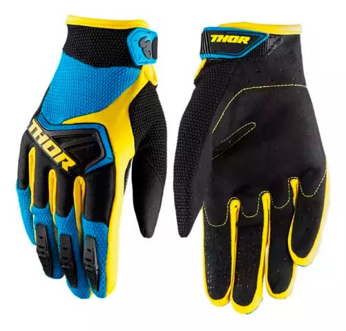 Guantes Moto-bici Tela Thor Motocross Carrera Spectrum1