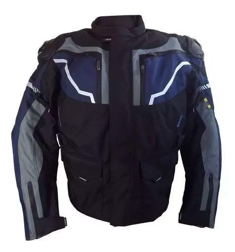Chaqueta Cordura Moto Yagan azul1