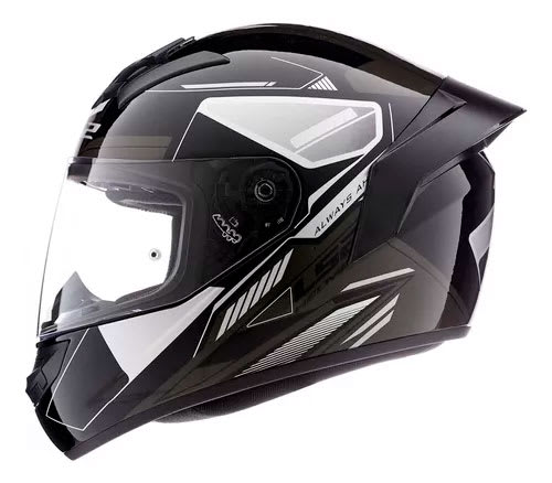 Casco integral ls2 Rookie Beta Black/grey1