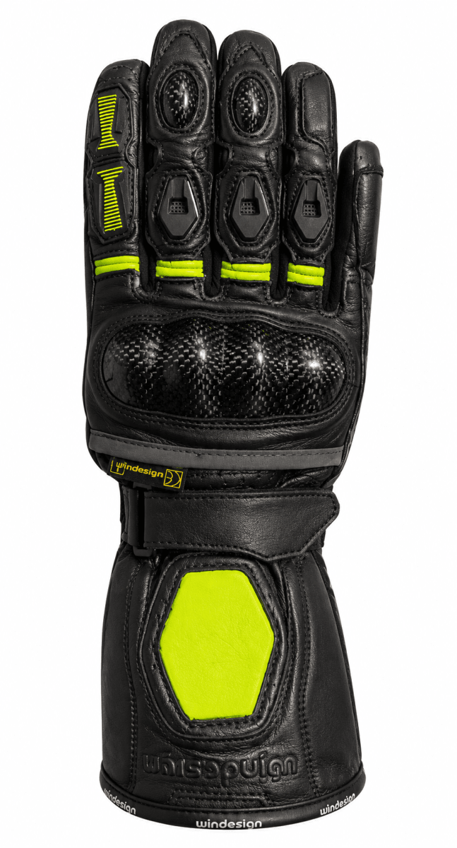 GUANTE MOTO UNISEX TIGGER VERDE FLÚOR | VISIBILIDAD Y PROTECCIÓN EN CADA RECORRIDO1