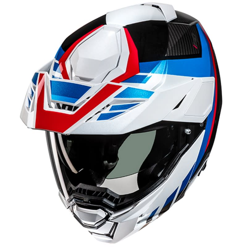 CASCO HJC I80 IMES MC1SF | CASCO ABATIBLE ADVENTURE CON VISOR SOLAR2