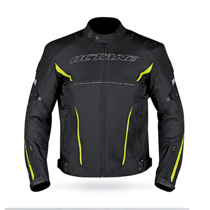 CHAQUETA OCTANE CONTRACT AMARILLO FLÚOR | ALTA VISIBILIDAD PARA UNA CONDUCCIÓN MÁS SEGURA1