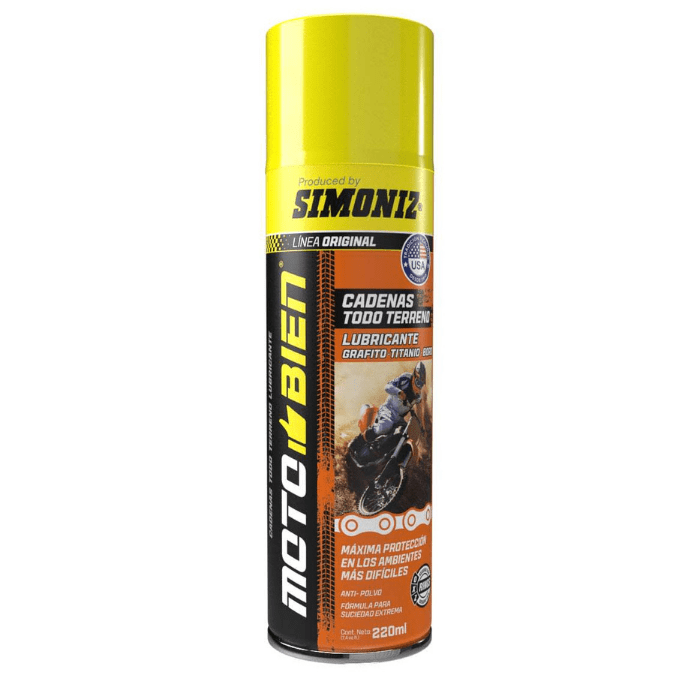 Lubricante de cadena offroad simoniz motobien 220ml1