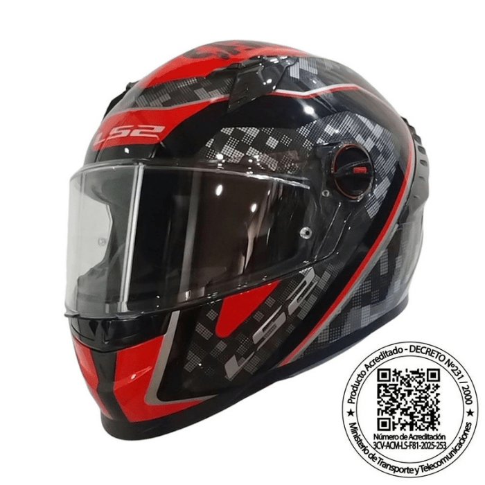 CASCO LS2 FF816 COSMOS STRIKE GRIS ROJO1