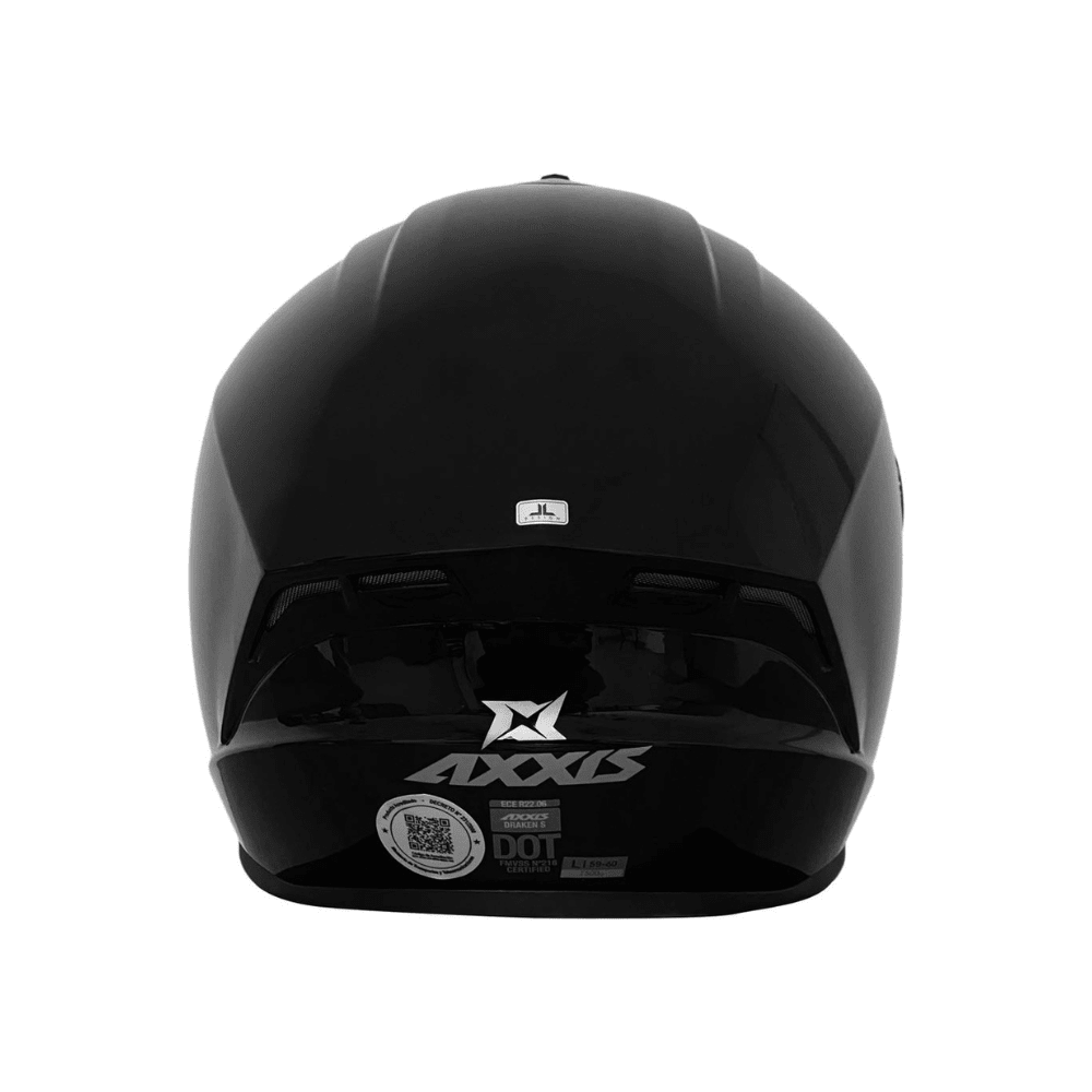 CASCO PARA MOTO AXXIS FF112D DRAKEN S SOLID NEGRO BRILLANTE INTEGRAL6